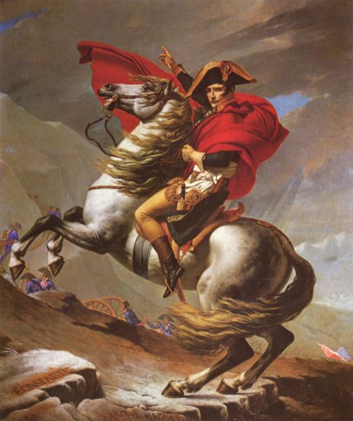 Napoleon Crossing The Alps