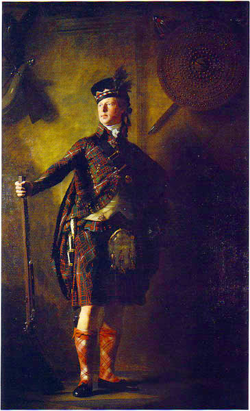 Portrait of Colonel Alasdair Ranaldson McDonell of Glengarry