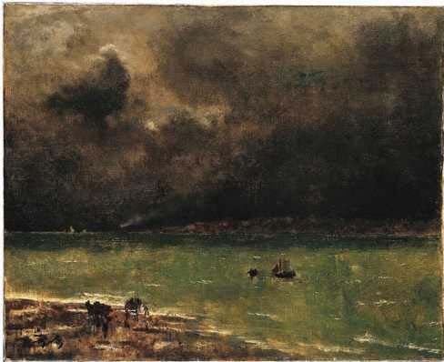 Storm At Honfleur