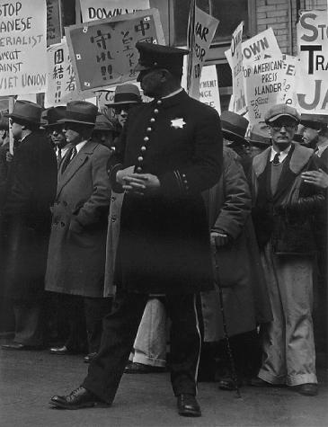 Street Demonstration, San Francisco