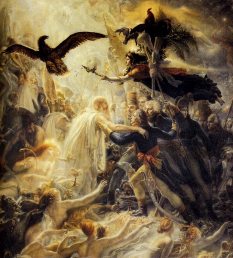 The Apotheosis Of The French Heroes Who Died For Their Country During The War For Freedom