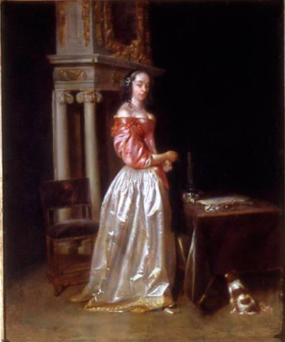 Young Lady in Interior