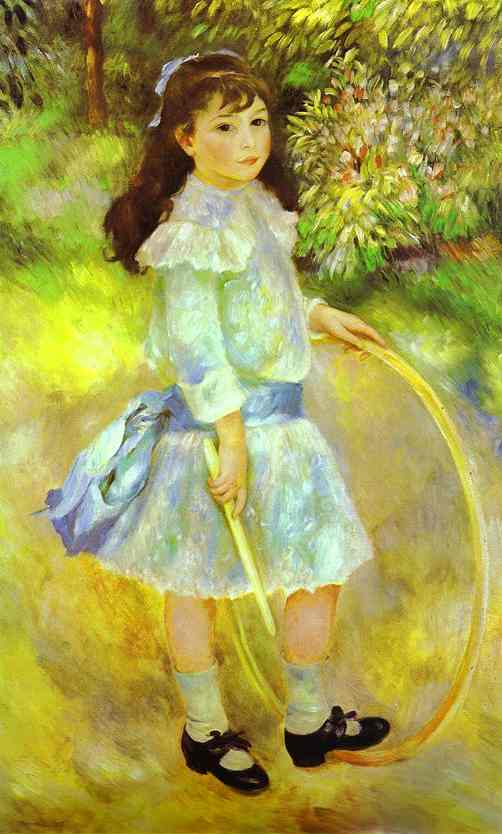 Girl With a Hoop