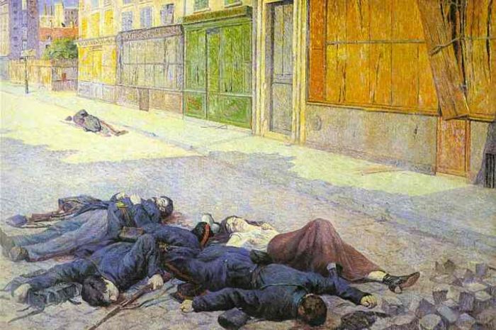 Paris Street in May 1871 (The Commune)