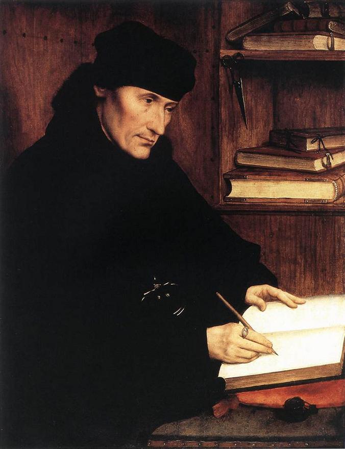 Portrait of Erasmus of Rotterdam