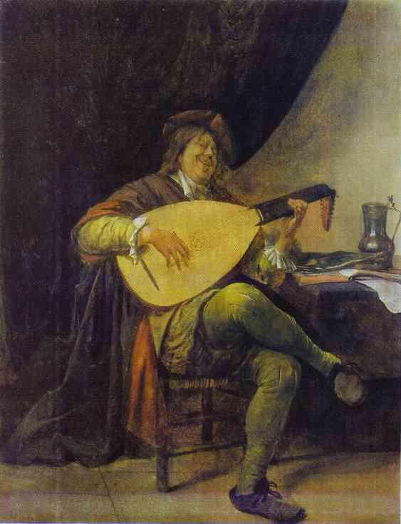 Self Portrait With A Lute