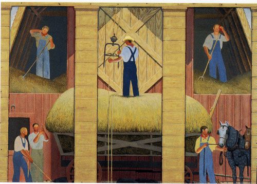 Study for Agricultural Science Mural