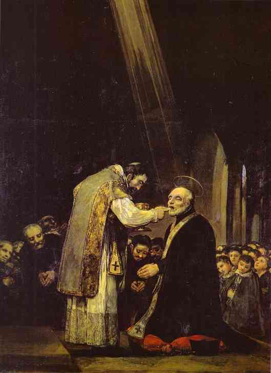 The Last Communion of Saint Jose de Calasanz