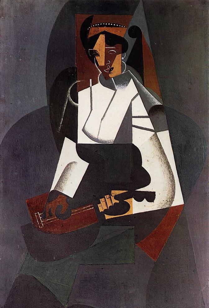 Woman With A Mandolin