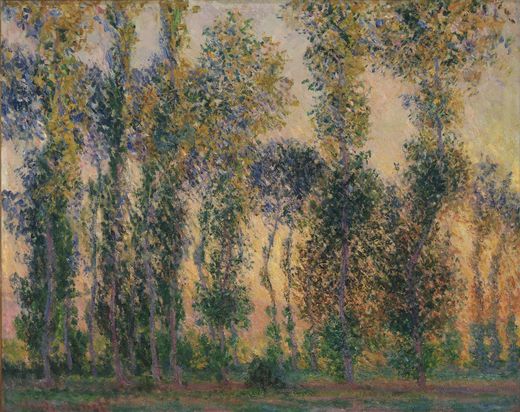 Poplars at Giverny, Sunrise