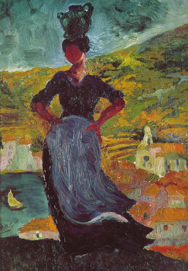 Portrait of Hortensia Peasant Woman of Cadaques