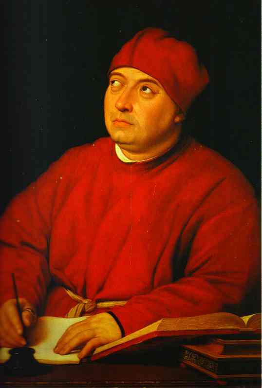 Portrait of Tommaso Inghirami