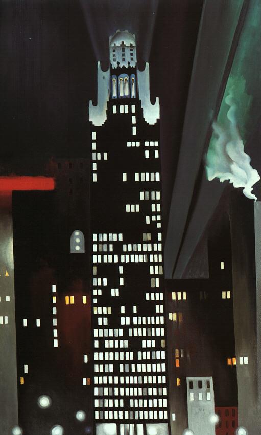 The Radiator Building at Night