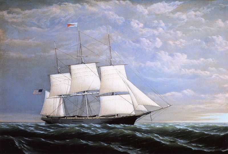 Whaleship &#39;Syren Queen&#39; of Fairhaven