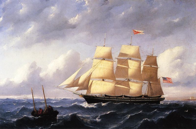 Whaleship &#39;Twilight&#39; of New Bedford