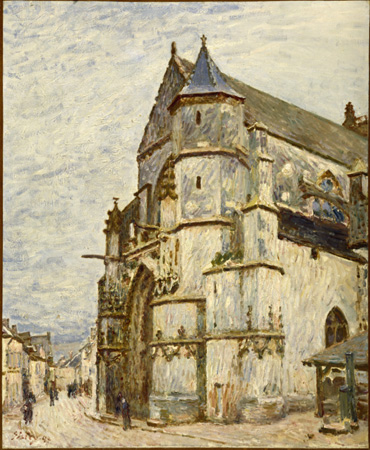 Church at Moret after the Rain