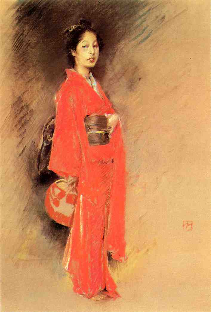 The Orange Kimono