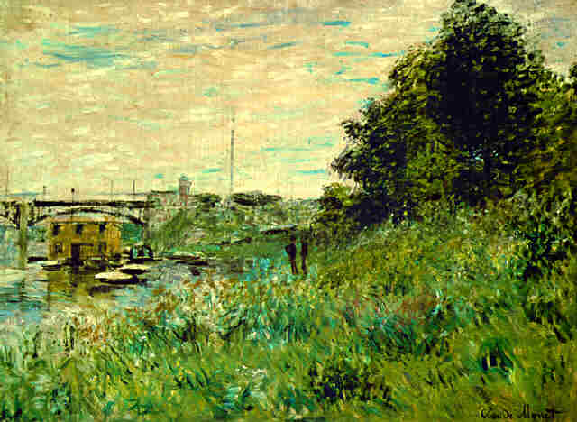 Les Bords De La Seine Au Pont D&#39;Argenteuil