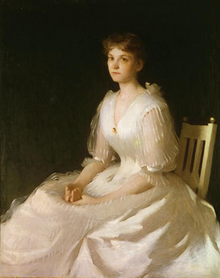 Portrait in White