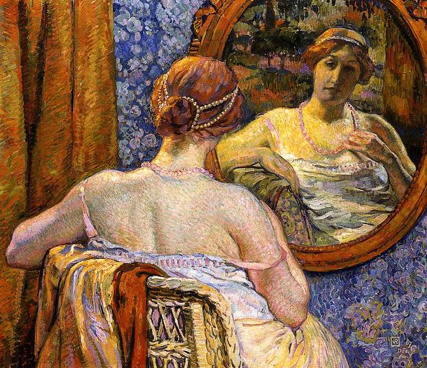 Woman in a Mirror