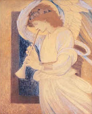 An Angel Playing a Flageolet