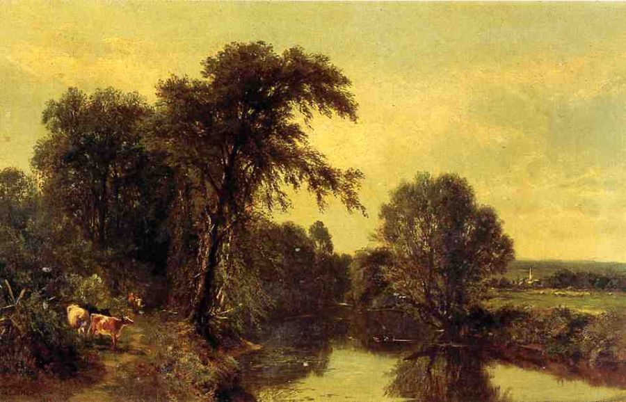 Landscape with Cows