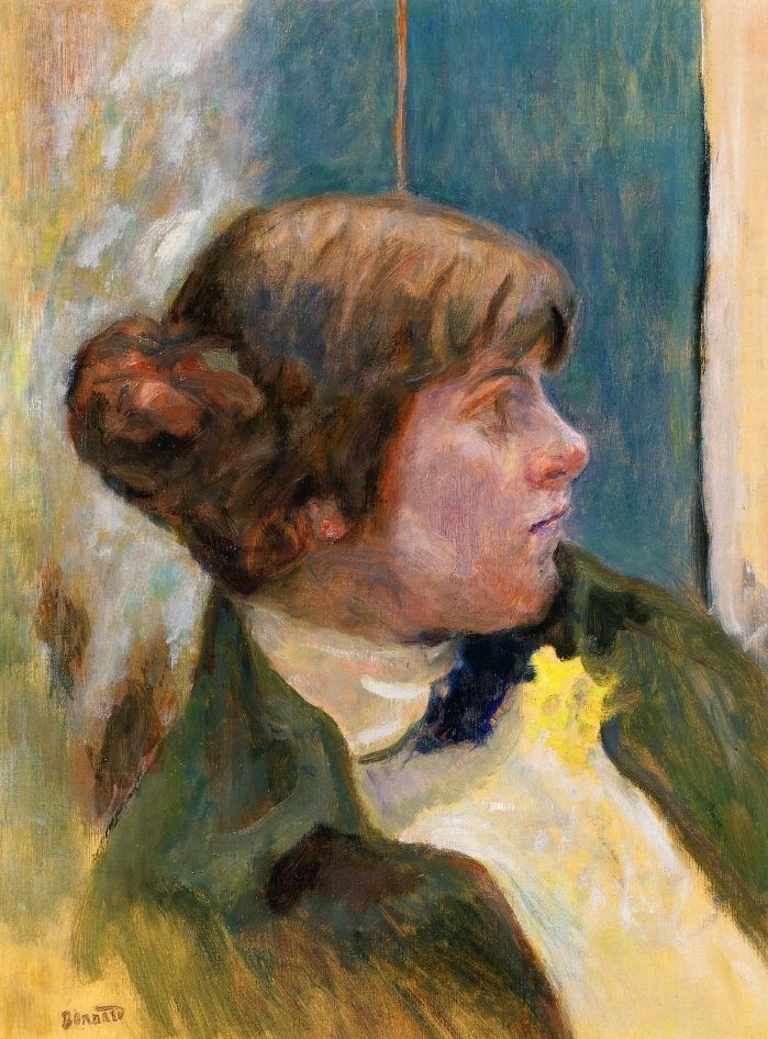 Study for &#39;Profile of a Woman in a Bow Tie&#39;