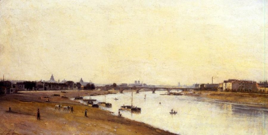 The Pont National as Seen from Quai d&#39;Ivry, Paris