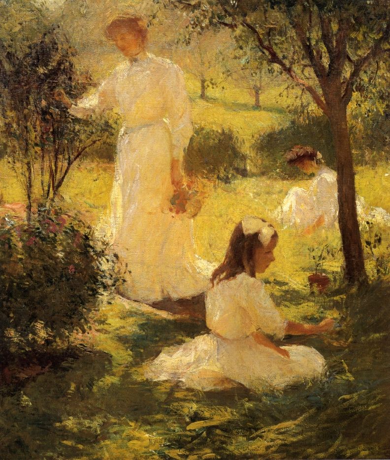 Girls in the Garden