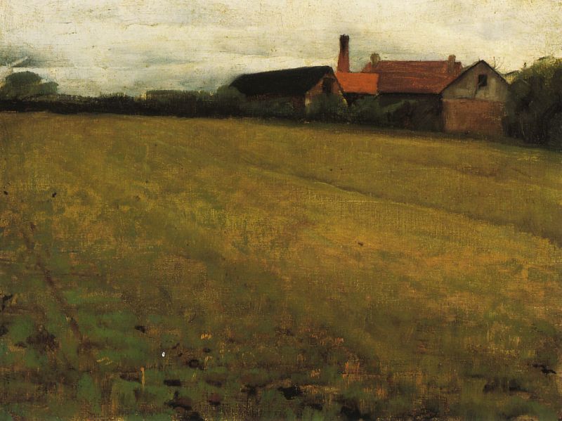 Landscape with Farm Building