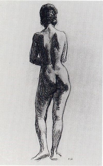 Standing Nude