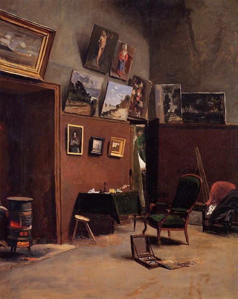 The Studio on the Rue de Furstenberg