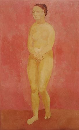 Nude With Joined Hands