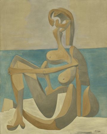 Seated Bather