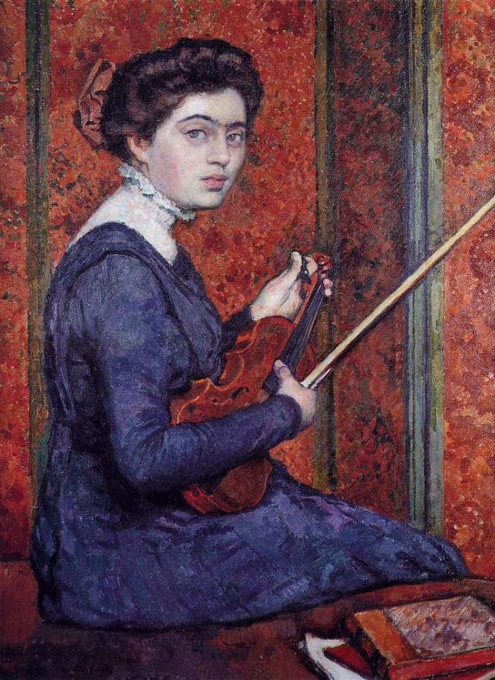 Woman with Violin