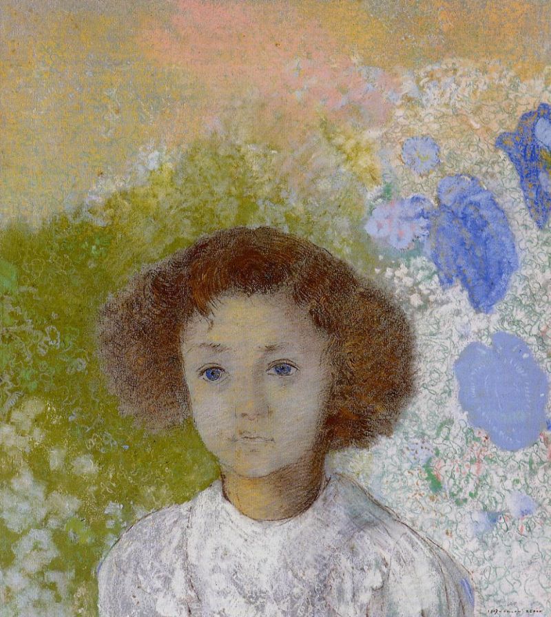 Portrait of Genevieve de Gonet as a Child