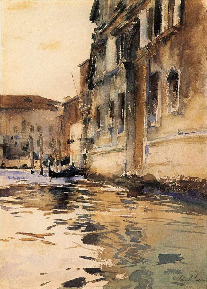 Venetian Canal, Palazzo Corner