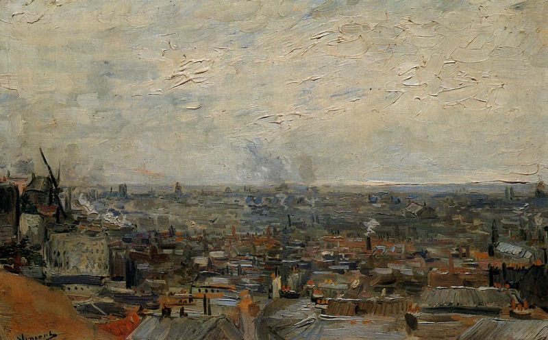 View of Paris from Montmartre