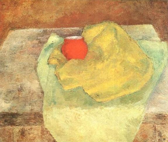 Still Life With A Small Red Pot