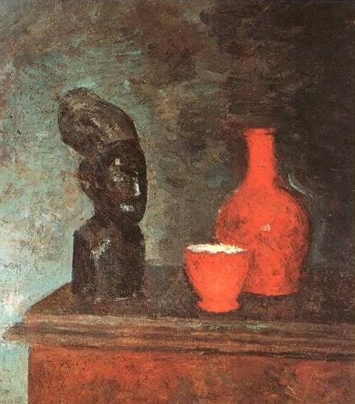 Still Life With An African Sculpture