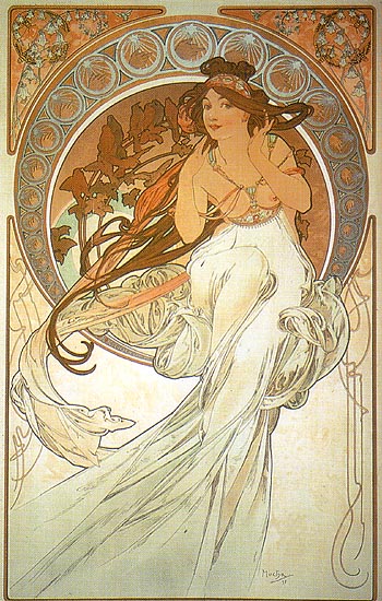 Alphonse Mucha Music 1898