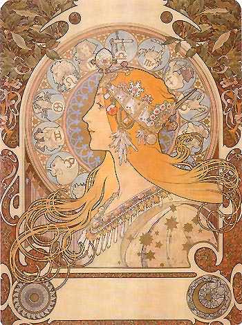 Alphonse Mucha Zodiac 1896