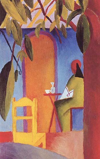 August Macke Turkish Cafe 2