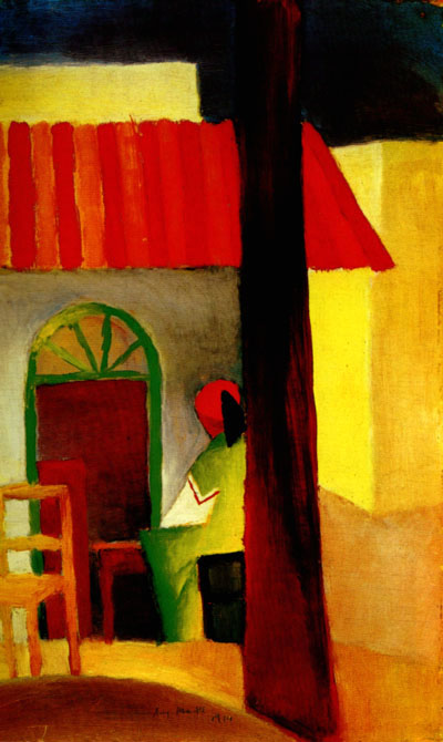 August Macke Turkish Cafe I (1914)