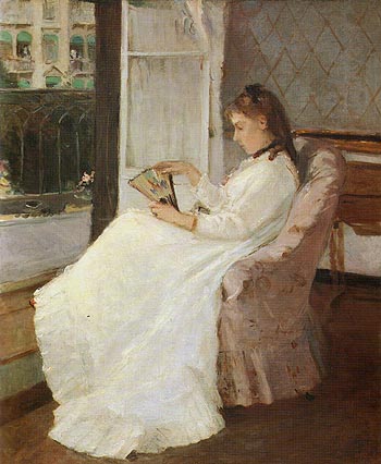 Berthe Morisot The Artists Sister at a Window 1869