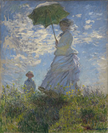 Claude Monet Madame Monet and her Son 1875