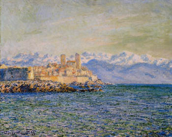 Claude Monet Old Fort Antibes 1888