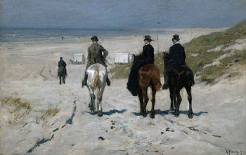 Commissions Gallery Riders on the Beach 1876