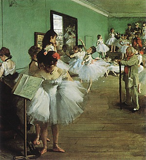 Edgar Degas Dancing Examination, 1874