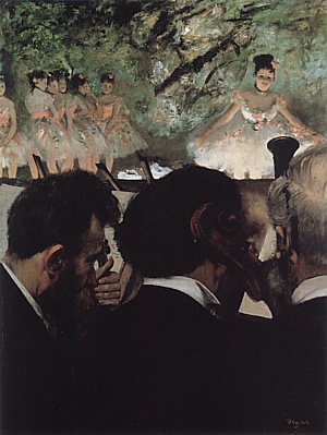 Edgar Degas Orchestra Musicians, 1870-71